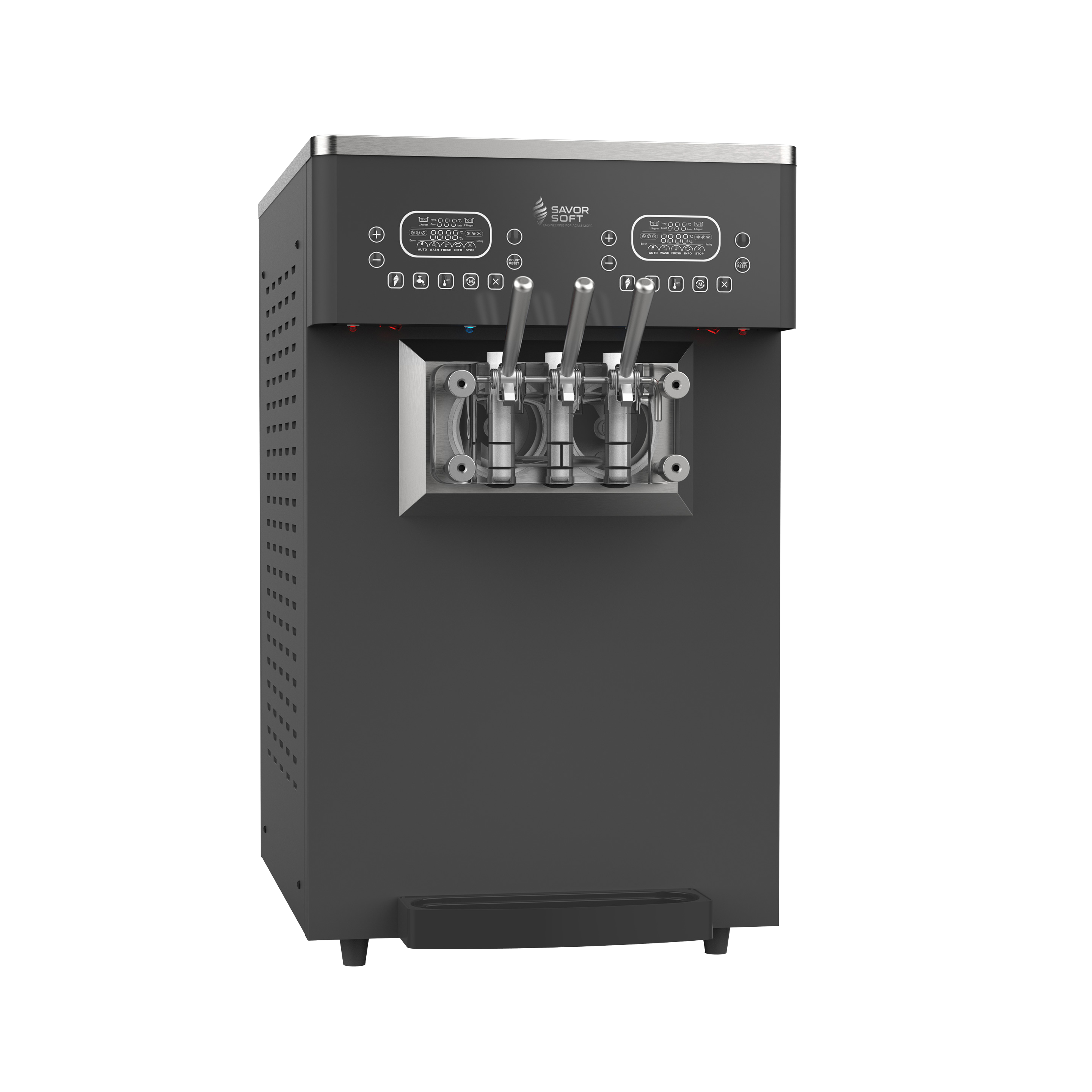 Tucan countertop twin twist açaí machine.